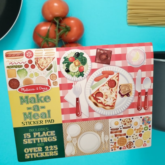 Kids Chef Sticker Pad Book - Picture 1 of 5